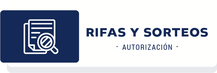Autorización de Rifas y Sorteos